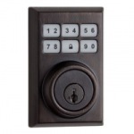 Venetian Bronze Contemporary Motorized Z-Wave Deadbolt T